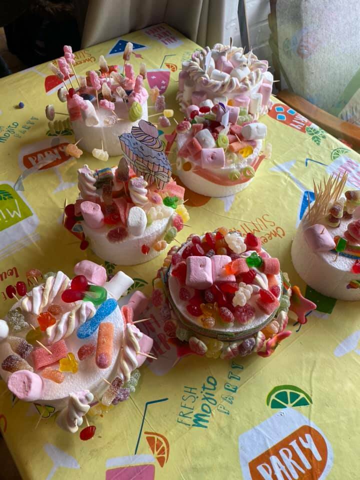 Snoeptaart knutselpakket