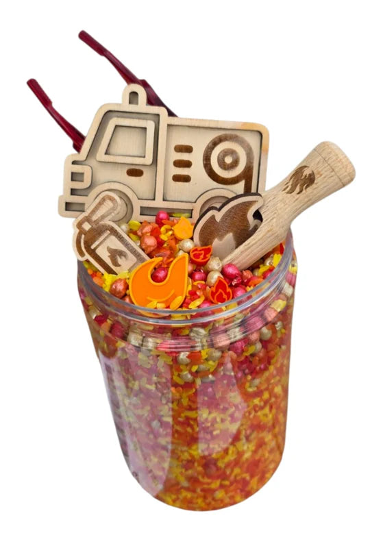 Sensory Fun Pour and Play Fire Fire!