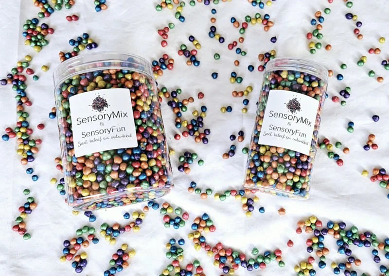 SensoryFun Rainbowmix kikkererwten 1000ml