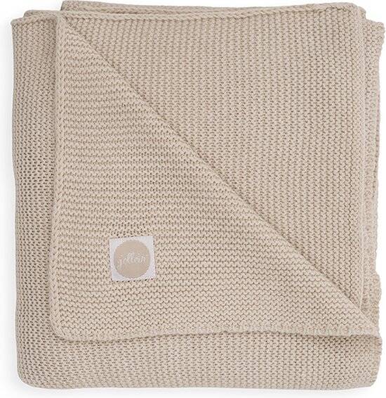 Dekentje: Basic knit: fijn breisel