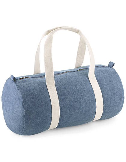 Logeertas denim met borduring