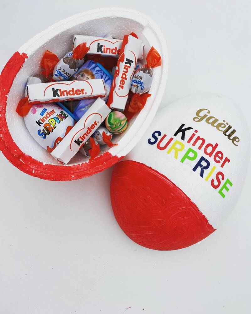 Paasei gevuld met lekkers