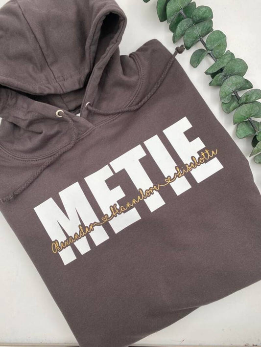 Hoodie met naam naar keuze