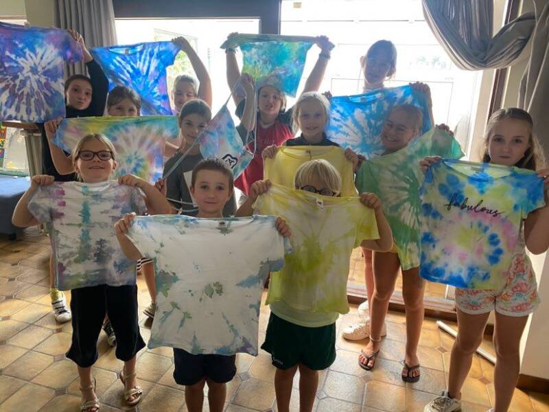 Tie dye feestje