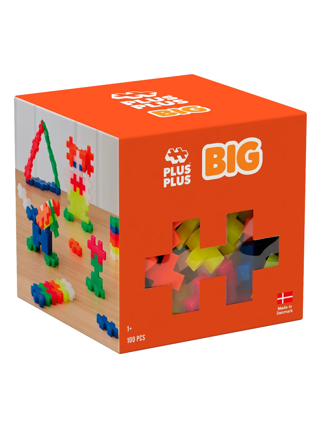 PlusPlus Big mix van Neonkleuren 100 stuks