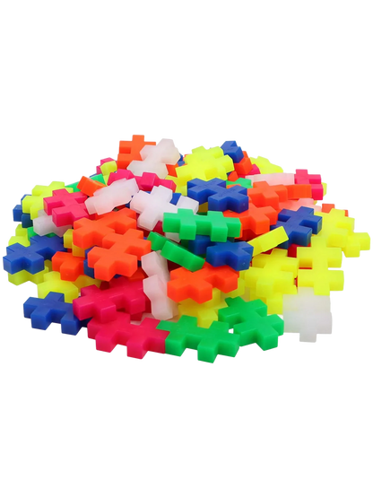 PlusPlus Big mix van Neonkleuren 100 stuks