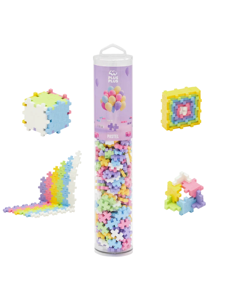 PlusPlus Tube Pastelkleurenmix 240 stuks