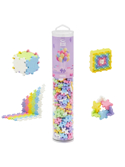 PlusPlus Tube Pastelkleurenmix 240 stuks