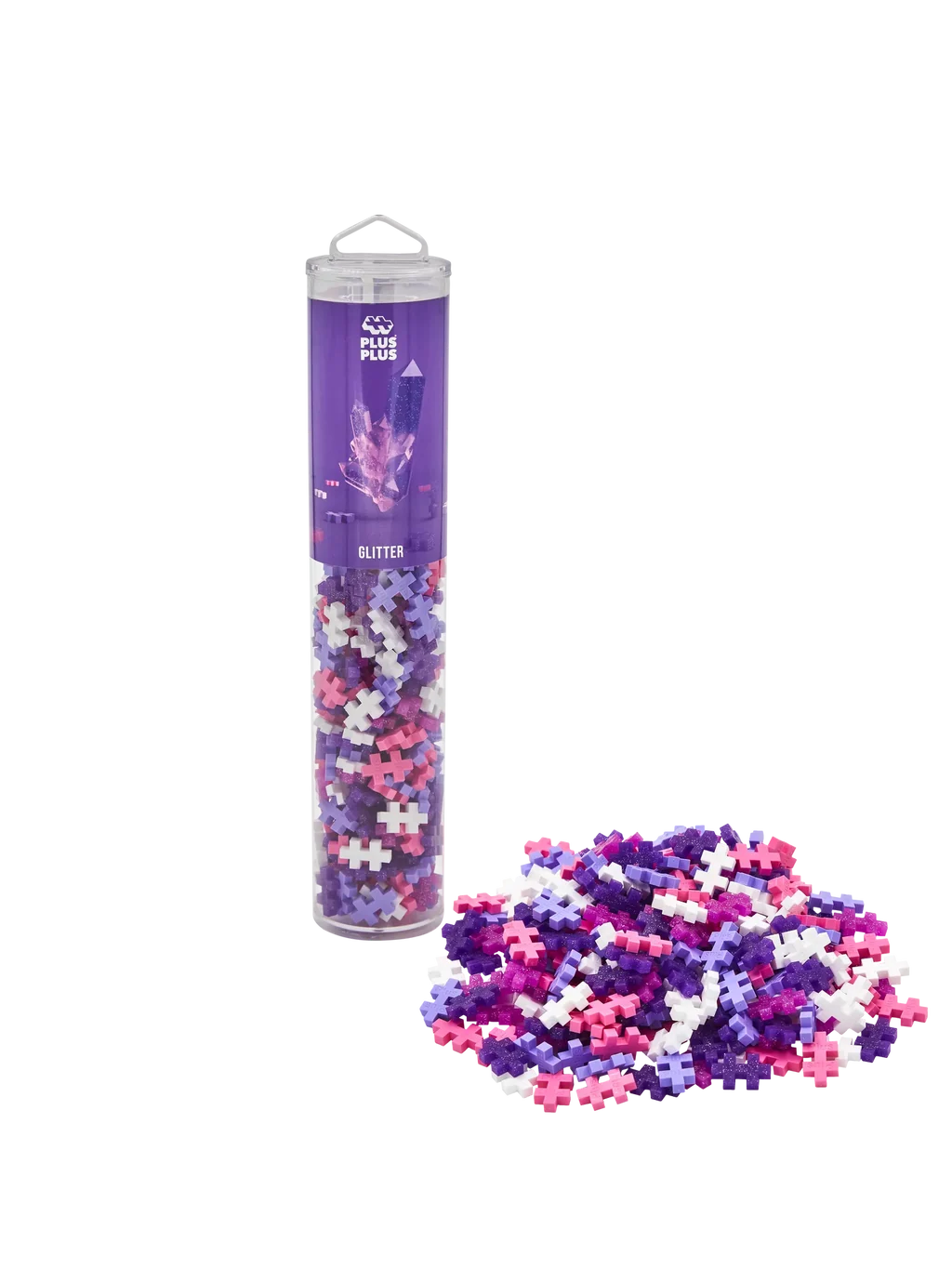 Plusplus Tube Glitterkleurenmix 240 stuks