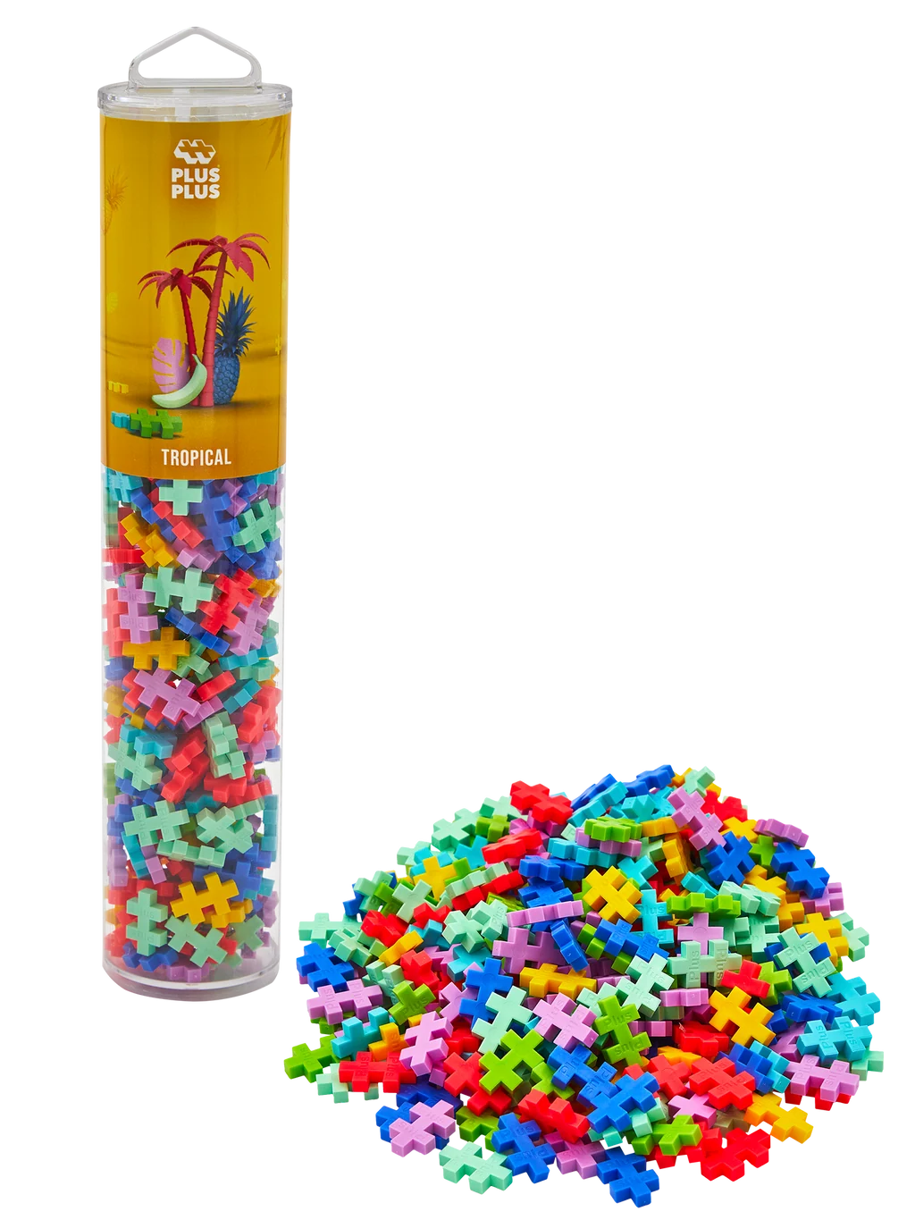 PlusPlus Tube Tropical 240 stuks