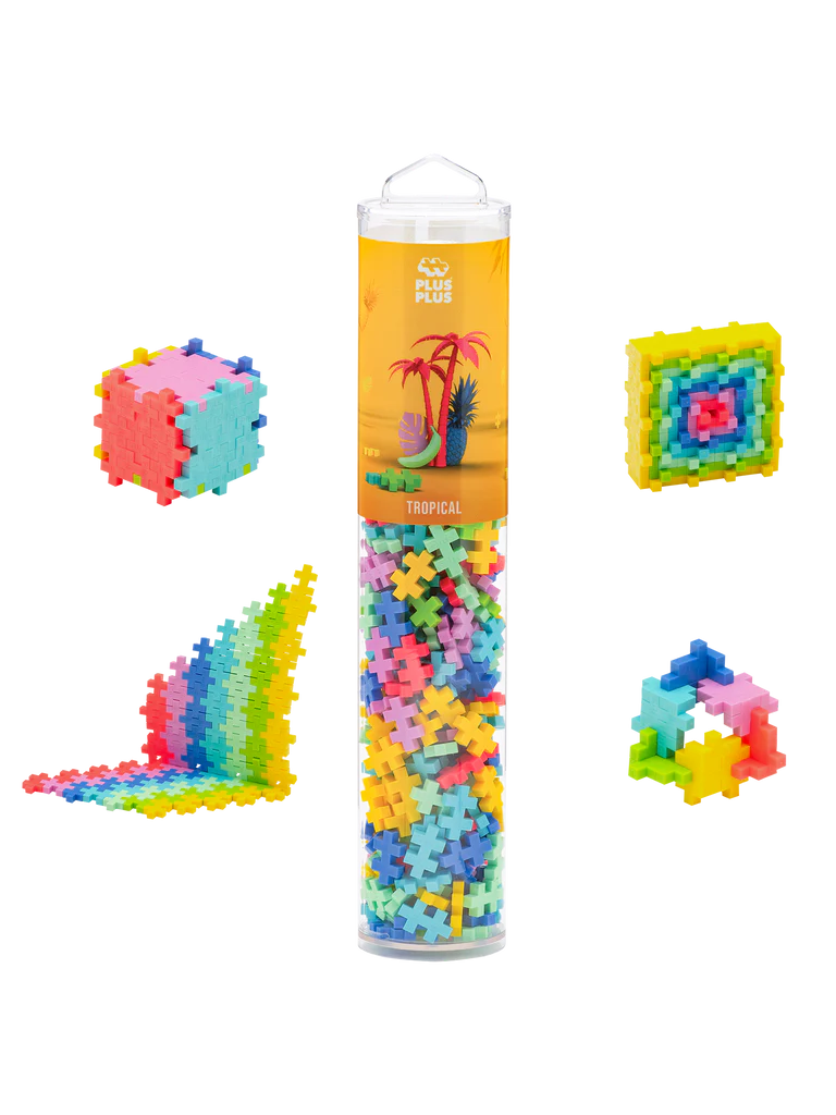 PlusPlus Tube Tropical 240 stuks
