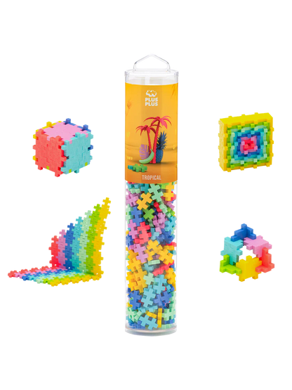 PlusPlus Tube Tropical 240 stuks