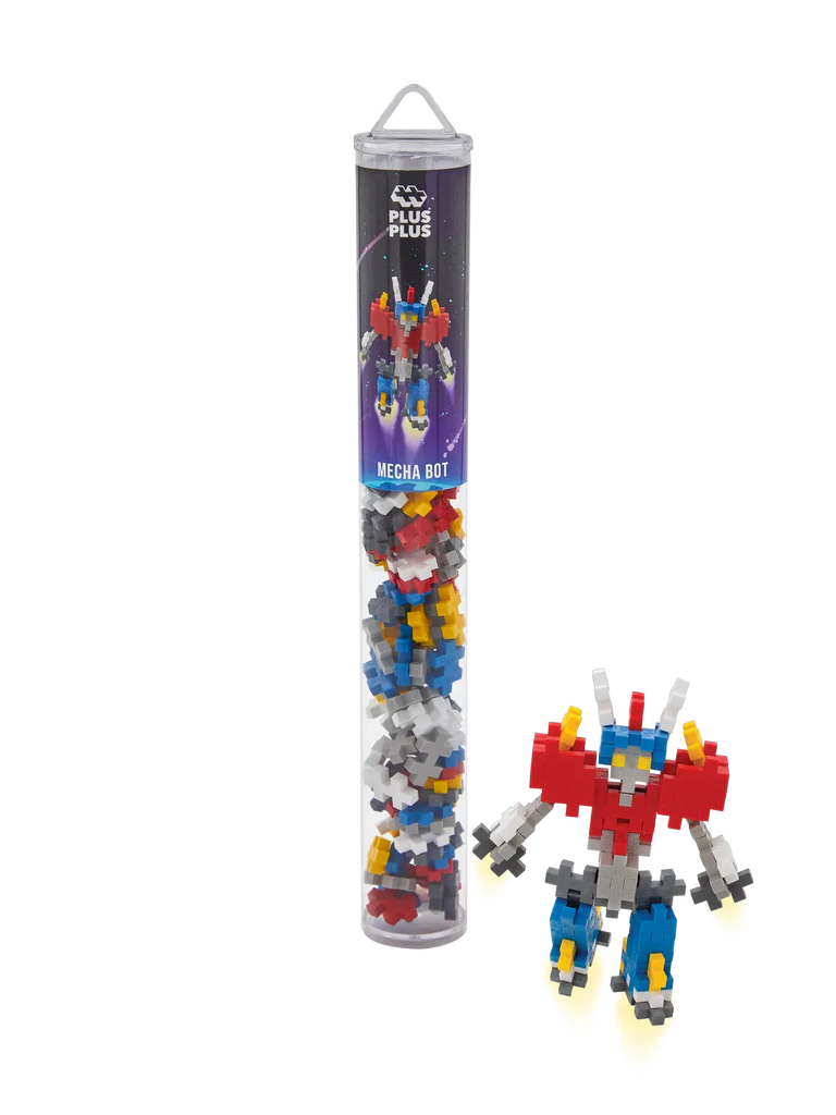 Plusplus Tube Mecha Bot 100 stuks