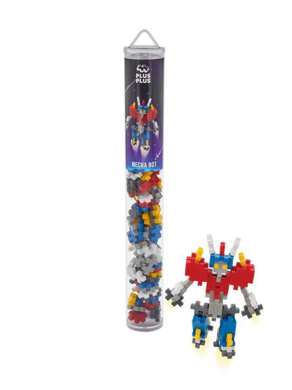 Plusplus Tube Mecha Bot 100 stuks