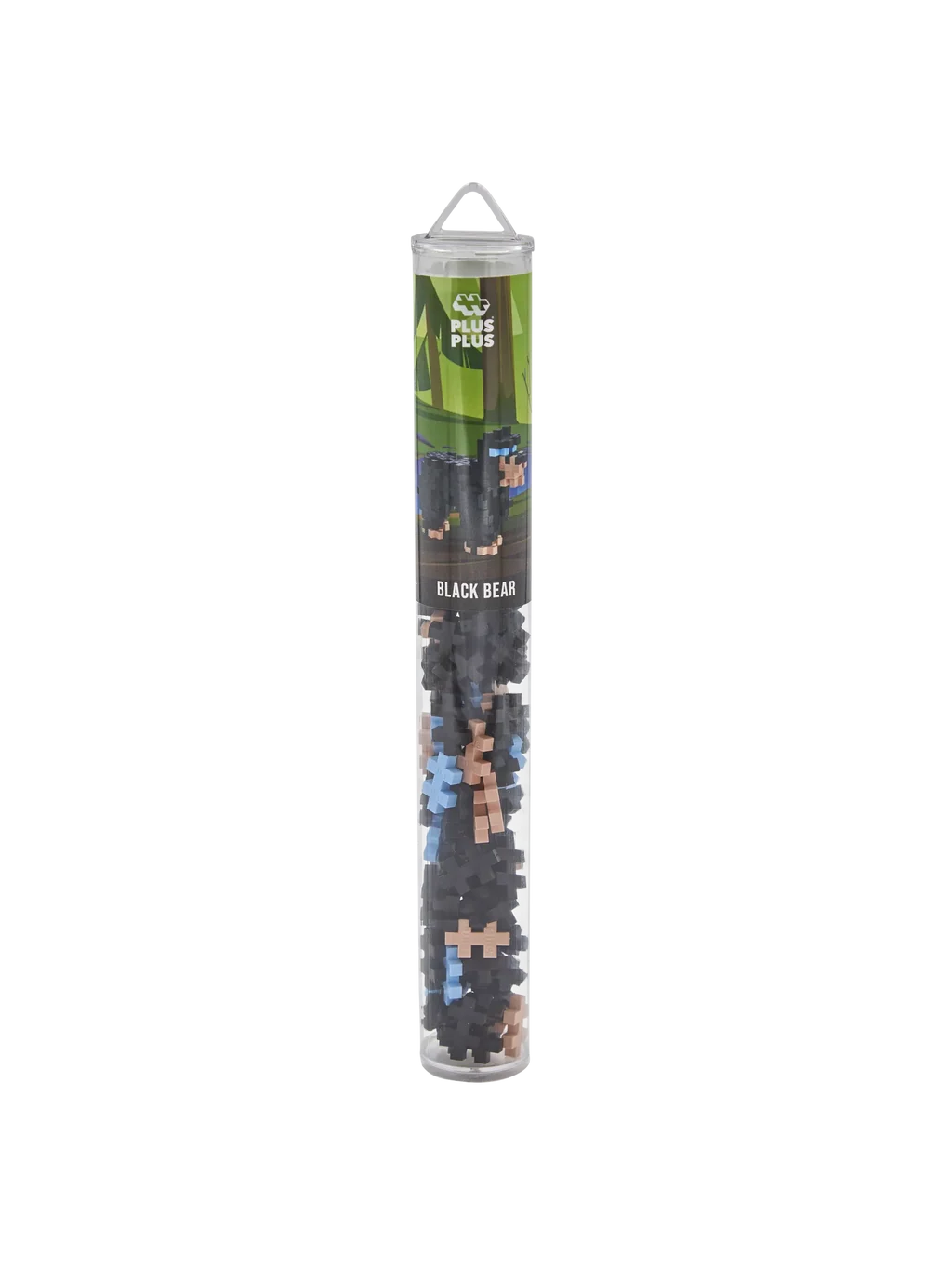 Plusplus Tube Black Bear 100 stuks