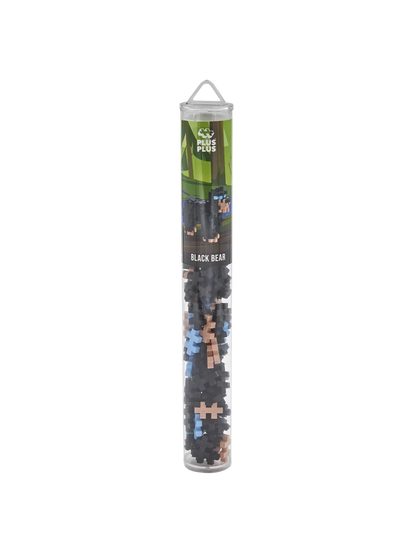 Plusplus Tube Black Bear 100 stuks