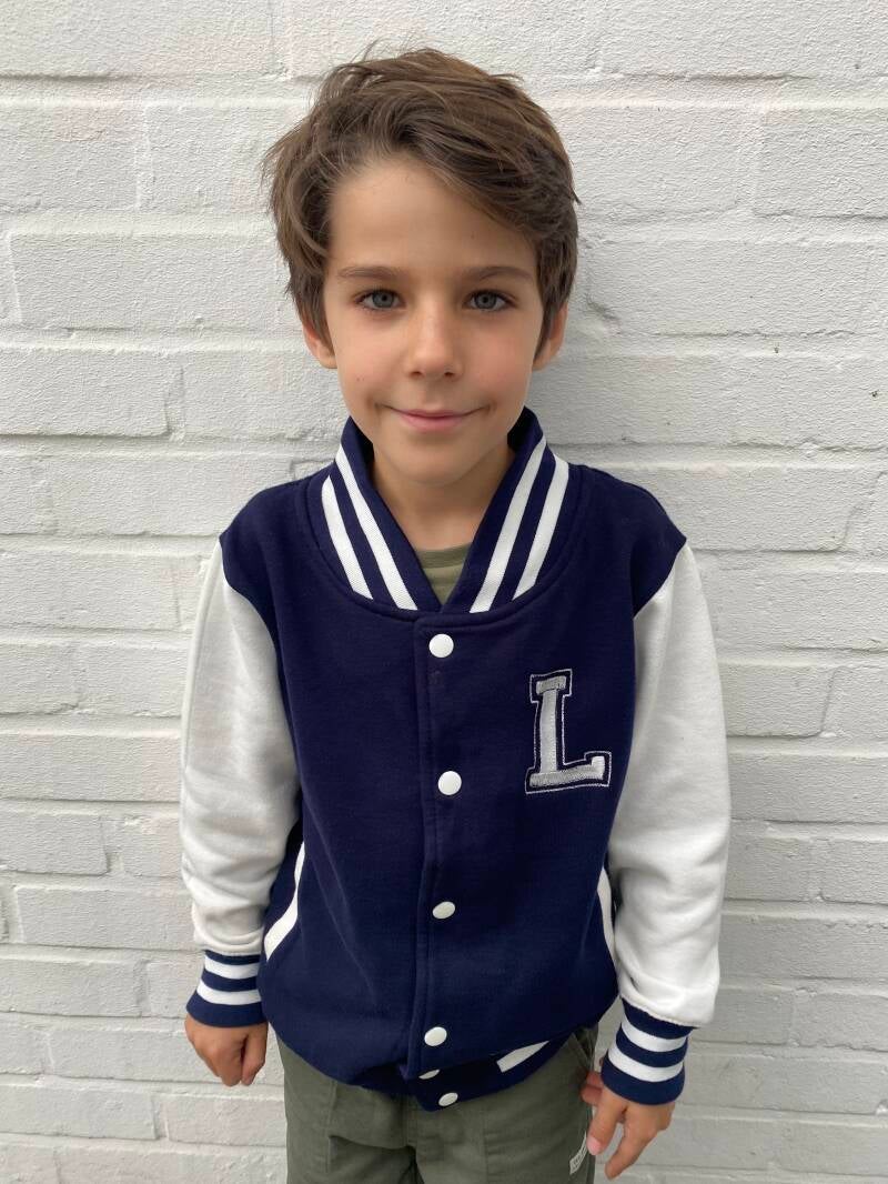 Baseball jacket met borduring