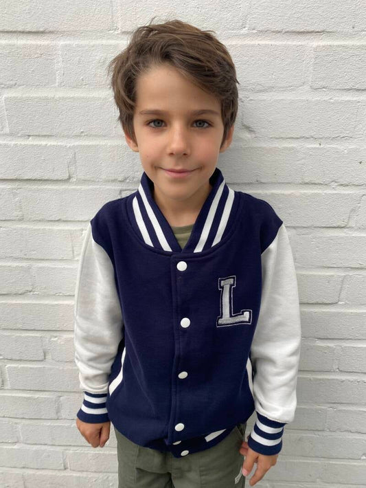 Baseball jacket met borduring