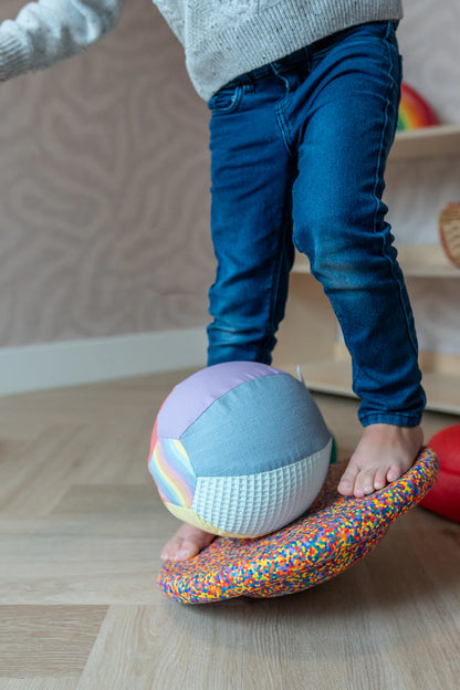 Sensorische Ballonbal Little Botanic Label - Pastel