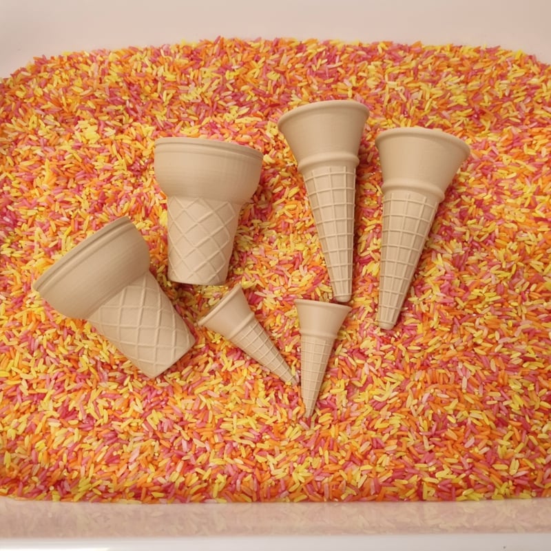 KIDDI ijsvorm platte punt (2 stuks)