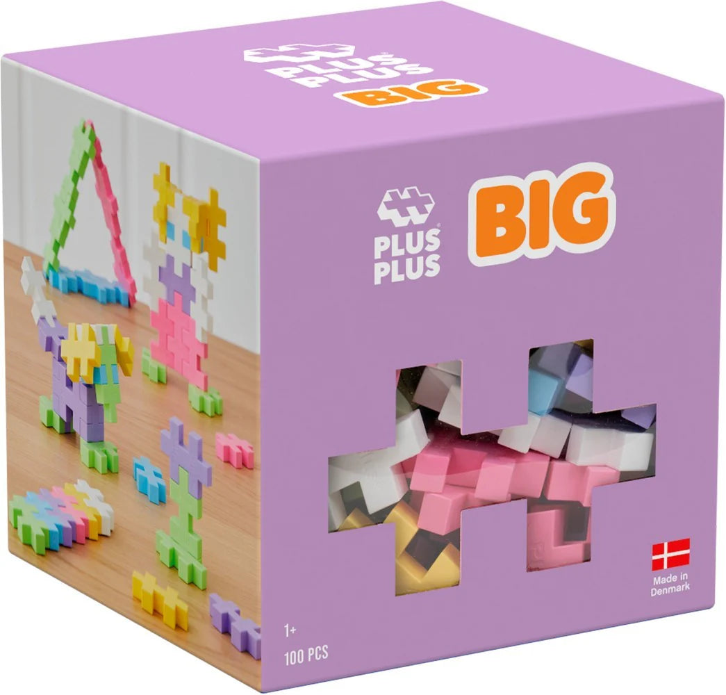 Plus plus BIG Pastel Mix (100 stuks)