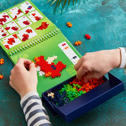 Plus plus activity pad: dino