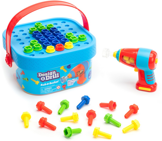 Pre- order/ Learning Resources - Design & Drill® Bolt-It Bucket™
