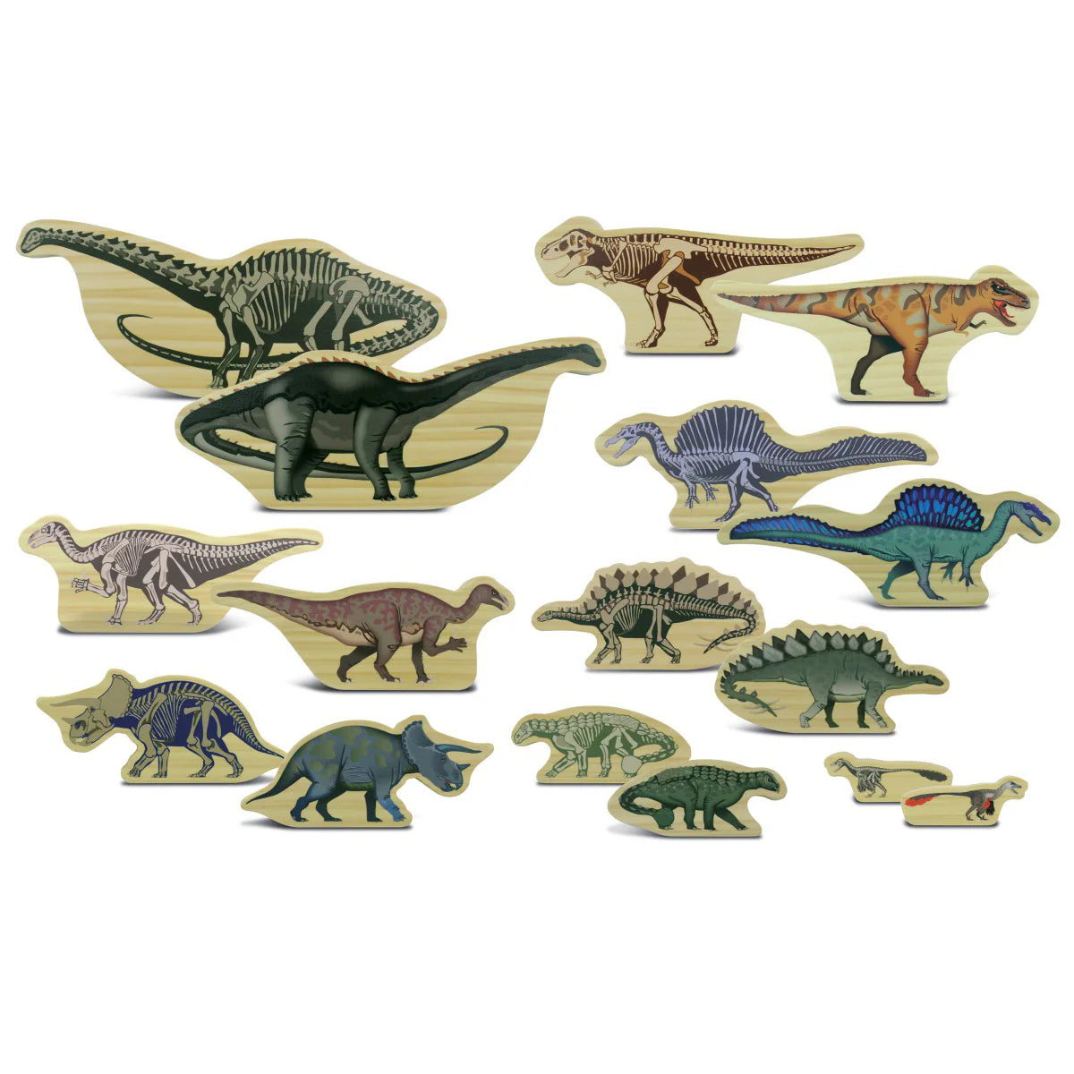 Yellow Door Houten speelfiguren Dino’s