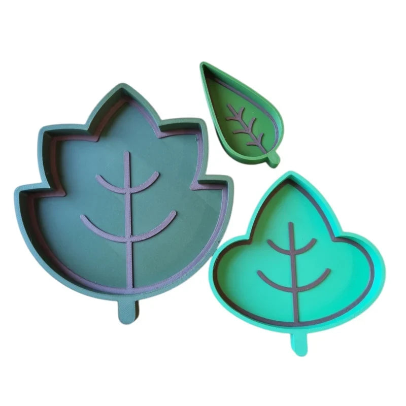 PLA vulvormen Herfstbladeren - set 3st.