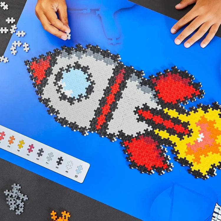 Bouwset Puzzle by Number Raket - 500 stuks