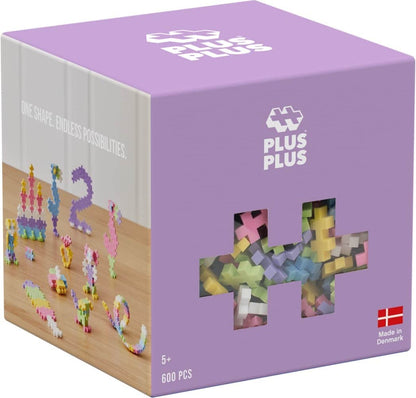 Bouwstenen - Pastel- 600 stukken