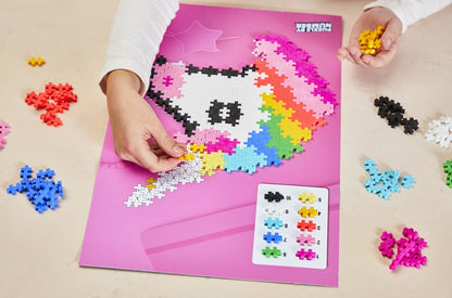 Bouwstenen- puzzle by number- unicorn