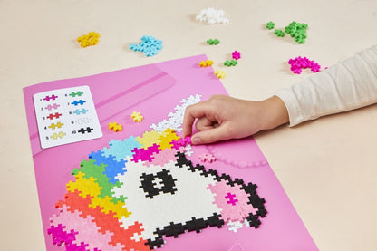 Bouwstenen- puzzle by number- unicorn