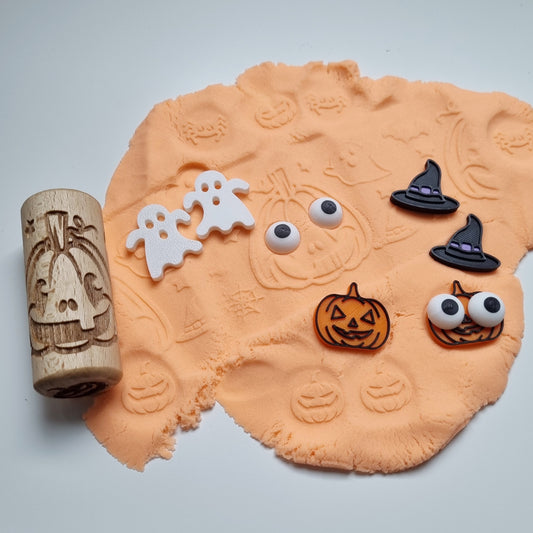 Houten roller- Halloween