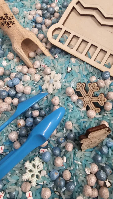 Pour and play - thema Winter