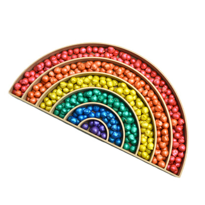 Kiddi: bio playtray regenboog