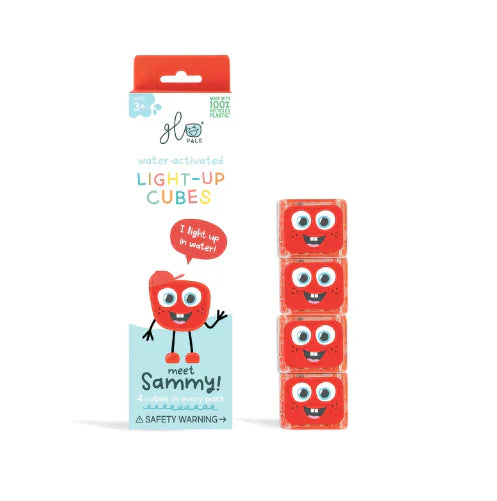 GloPals - light up cubes - Sammy Rood- 4st.