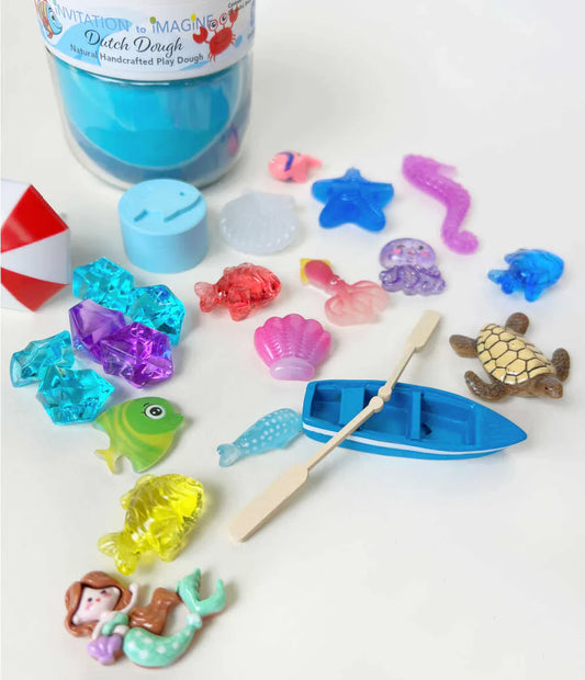 Invitation to imagine- speeldeeg- the sea playpot