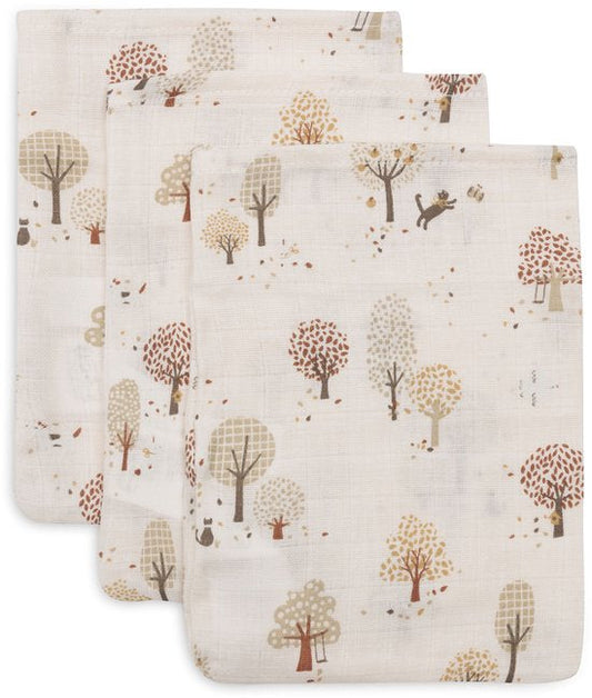 Washandjes: Tiny Park 3 stuks