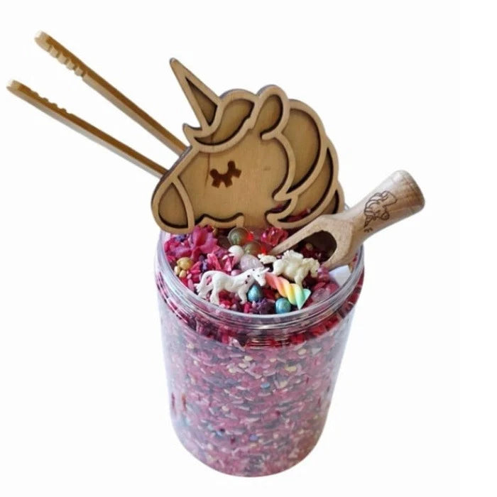 Sensory Fun - Pour and play unicorn