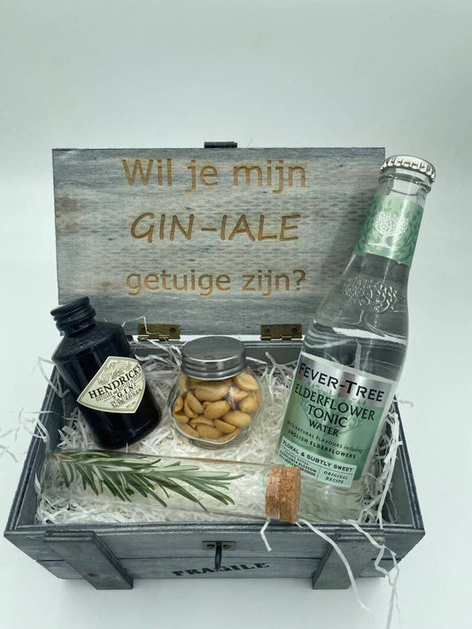 Verwenkistje GIN-iaal met naam naar keuze