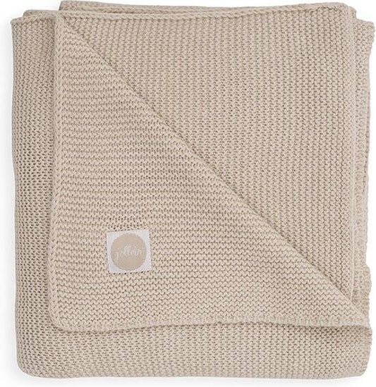 Dekentje: Basic knit: fijn breisel