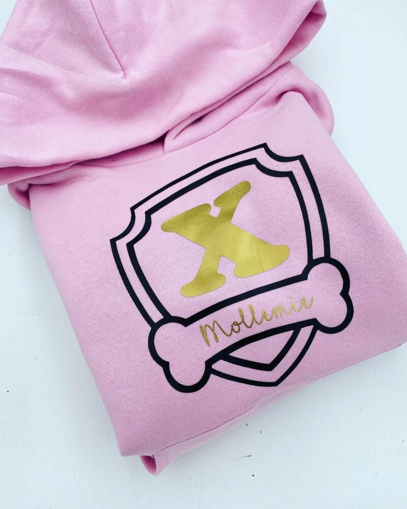 Hoodie logo + naam