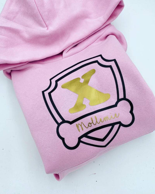 Hoodie logo + naam