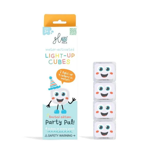 GloPals - Light up cubes - Party - 4st.