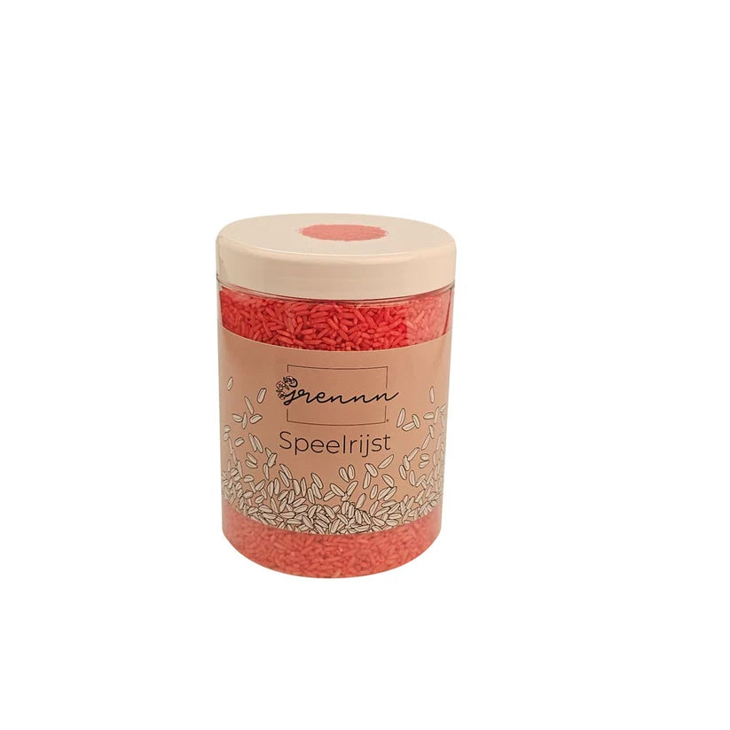 Speelrijst Rood - 750 gram