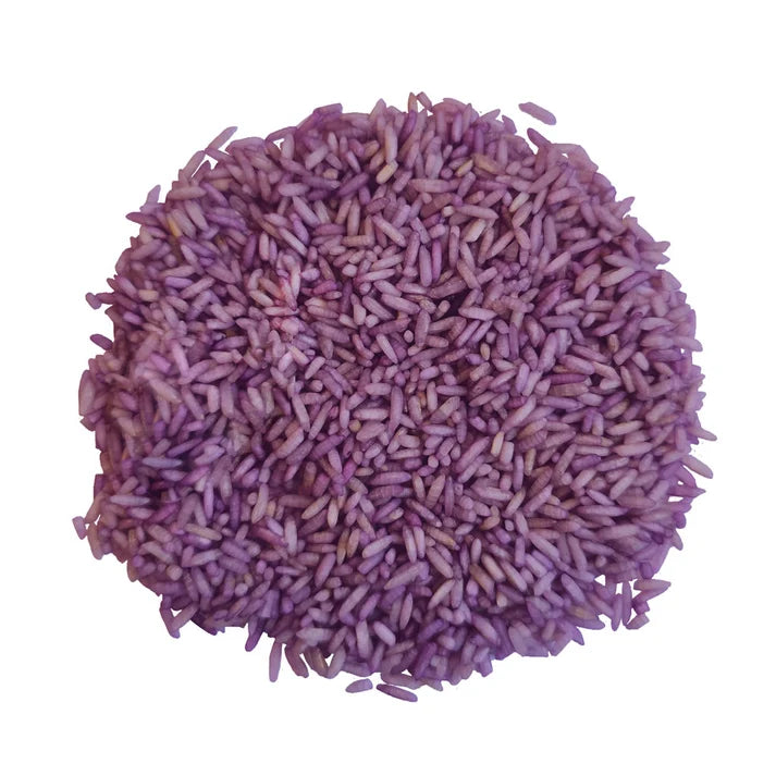 Grennn speelrijst paars mix 750gr