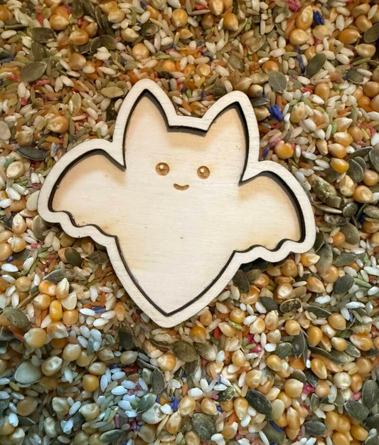 Vulvorm Halloween: vleermuisje