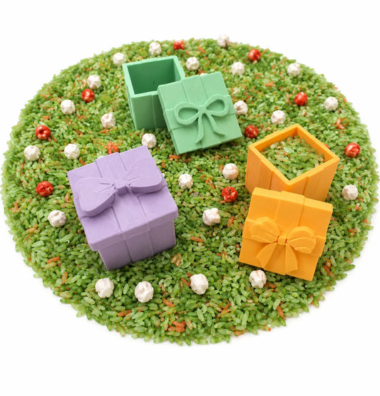 Loose parts - Kerstcadeautjes set van 3