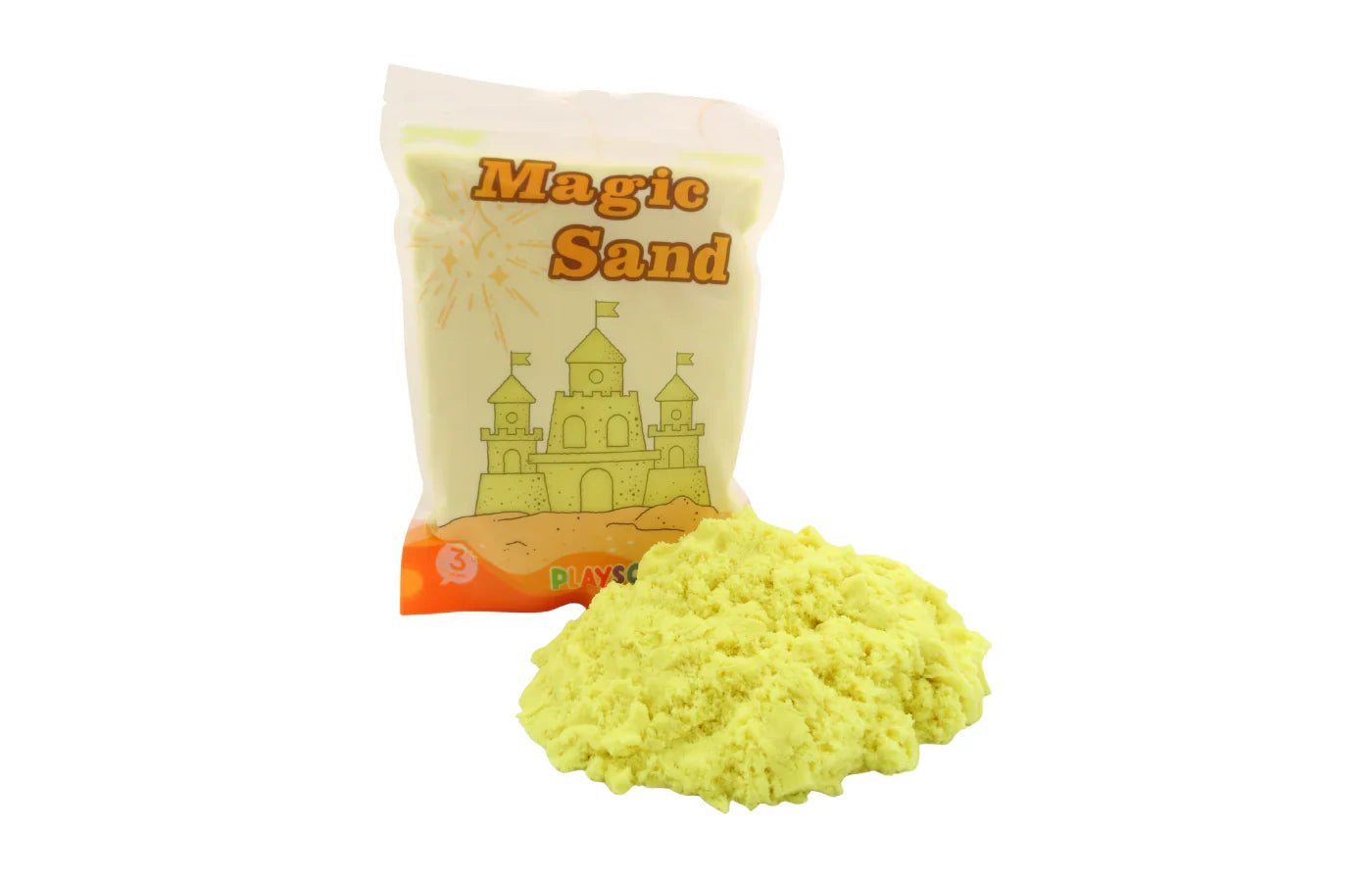 Playso Magic Sand 1 kg geel